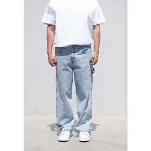 Neo Blue Baggy Jeans