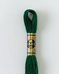 DMC Embroidery Stranded Thread - Six-Strand Embroidery Floss - 3818 - Broccoli
