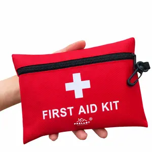 152 Piece Small First Aid Kit, Travel Size First Aid Kit TSA Approved, Mini Forst aid kit for Home, Car, Travel, Camping, Truck, Sports, Office, Hiking Med Kit for Backpack; Healthcare Portable Lightweight