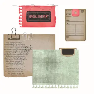 Sizzix Clear Stamps Set 10PK w/10PK Framelits Die - Creative Combos by 49 and Market