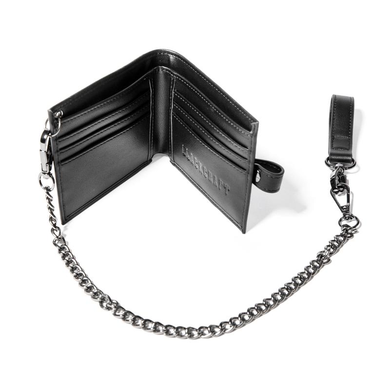 BCC Goat Bifold Chain Wallet
