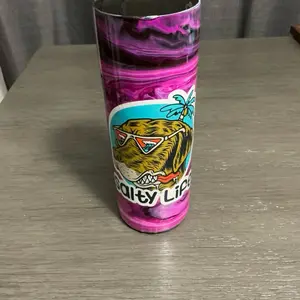 Handmade Epoxy Tumbler Cup Drinkware Water Bottles Reusable Washable Portable Mug for Beverages - Bottled