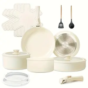 17PCS Cream Cake Detachable 17-Piece Set