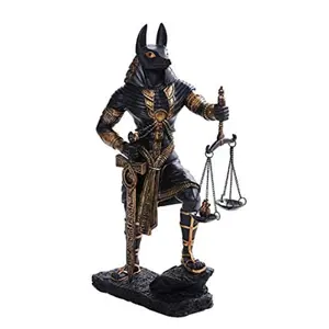 Ancient Egyptian God Anubis Judgement Resin Collectible Figurine 10.25 inch