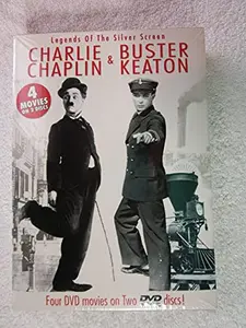 USED-Charlie Chaplin & Buster Keaton: Legends of The Silver Screen (DVD)