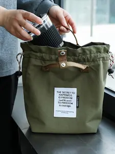 Thick Lunch Bag Multifunctional Insulated Bag Portable Men Women Office Bento Box Large Capacity Food Container Holder, Durable Reusable Meal Storage Solution