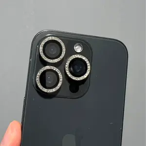 Labzone for iPhone Lens Protector, Shiny Aftificial Diamond-Style Camera Film For iPhone 17/16/15/14/13 Pro Max Phone Cameras