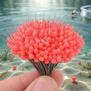 Upgraded Tangle-Free Silicone Fishing Float Stops Set, Multi-Size Multi-Color Bobber Accessories. Professional Slip Shot Rig Gear, Freshwater Saltwater Universal Float Pegs for All Rigs.