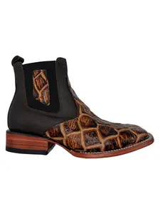 Botin De Pescado grabado Color Miel