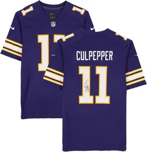 Daunte Culpepper Minnesota Vikings Autographed Nike Purple Alternate Game Jersey - Fanatics Authentic Certified