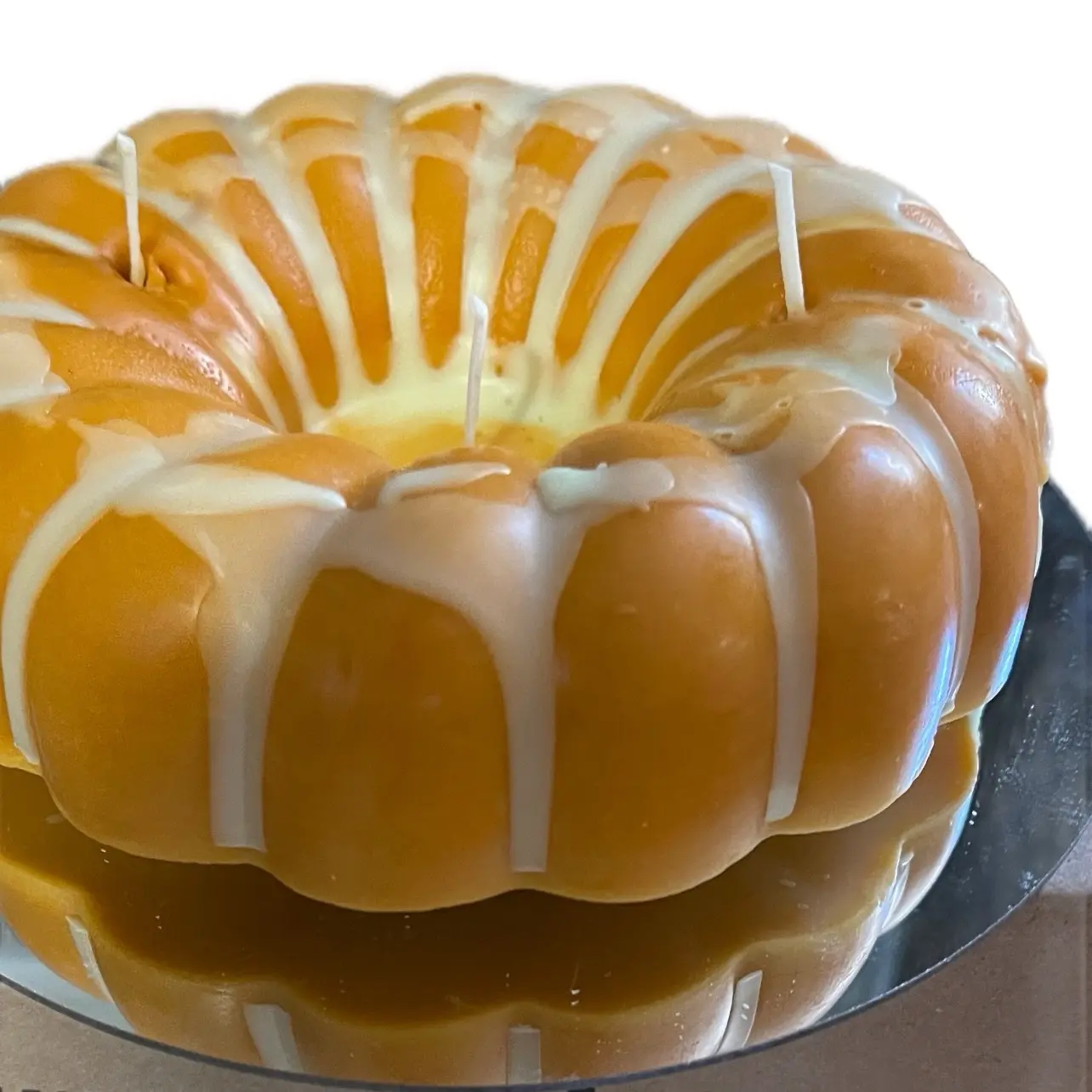 Bundt Cake Candle - Decorative Candle for Home Ornaments natural soy beautiful