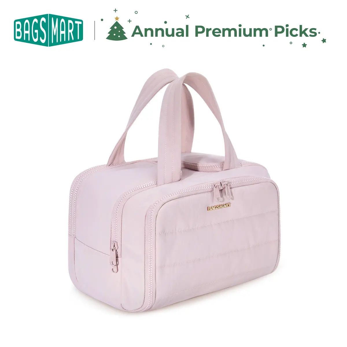 Toiletry Bags-Baby Pink