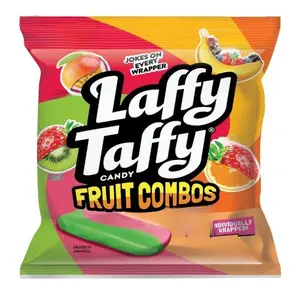 Laffy Taffy Candy, Fruit Combos, Individually Wrapped Mini Bars, 6 Ounce