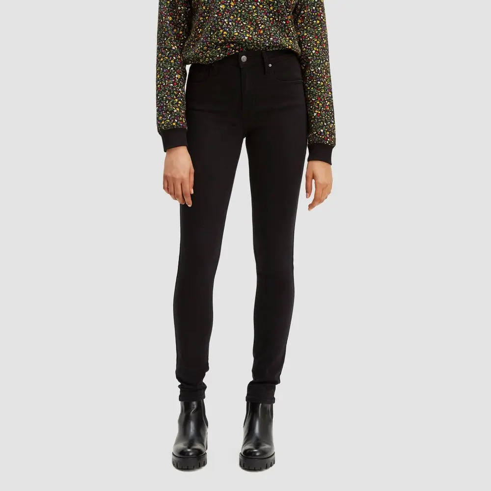 Levi's Women's 721 High-Rise Skinny Jeans - Soft Black - 28