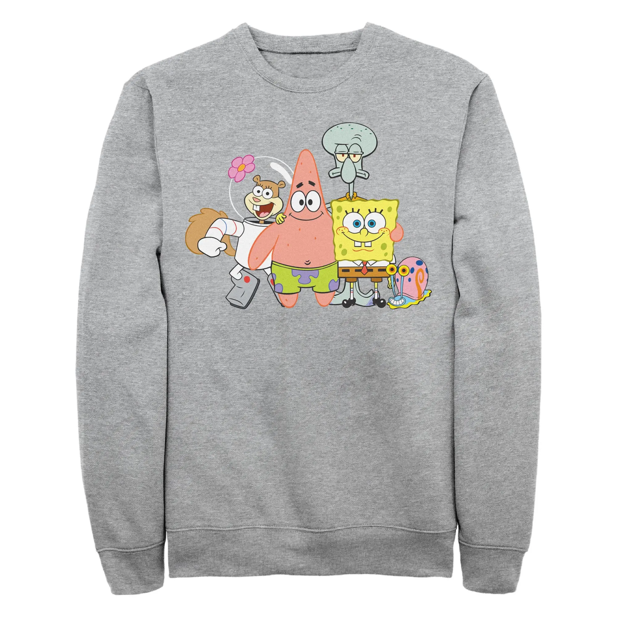 Men's SpongeBob SquarePants Group Shot Sweatshirt