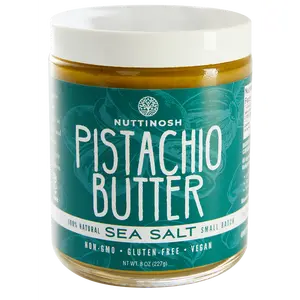 Pistachio Butter with Sea Salt - Delicious Spread for Sweet and Savory Dishes