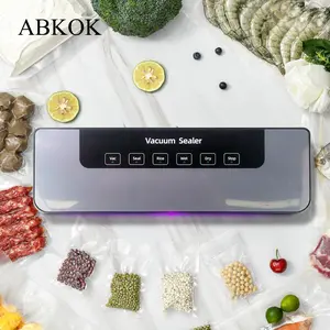 5 in 1 Vacuum Sealer, Vacuum Sealing Machine, Vacuum Sealer Machine with 10 Vacuum Sealer Bags, Strong Suction Food Sealer, Household Kitchen Appliances for Home Use,  Small Kitchen Gadgets