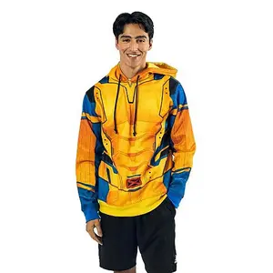 Marvel Wolverine Cosplay Costume Hoodie for Adults