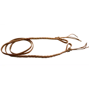 Berlin Custom Leather Braided Roper Reins