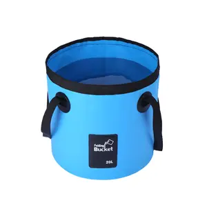 Collapsible Bucket, Portable Folding Water Container for Travelling, Camping, Hiking, Fishing, Gardening