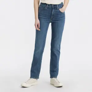 Levi's Women's 724 High-Rise Straight Jeans - Way Way Back 33