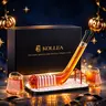 Kollea Ice Hockey Glass Whiskey Bottle with 2 Goal Glasses,Hockey Stick Bottle&Rink Base,with Luxury Gift Box,Glass Craft,Halloween Party Decor,Party,Anniversary&Birthday Sporty style Gifts for Men,Husband,Coach,Decanter Set Bar accessories, soho chic gif