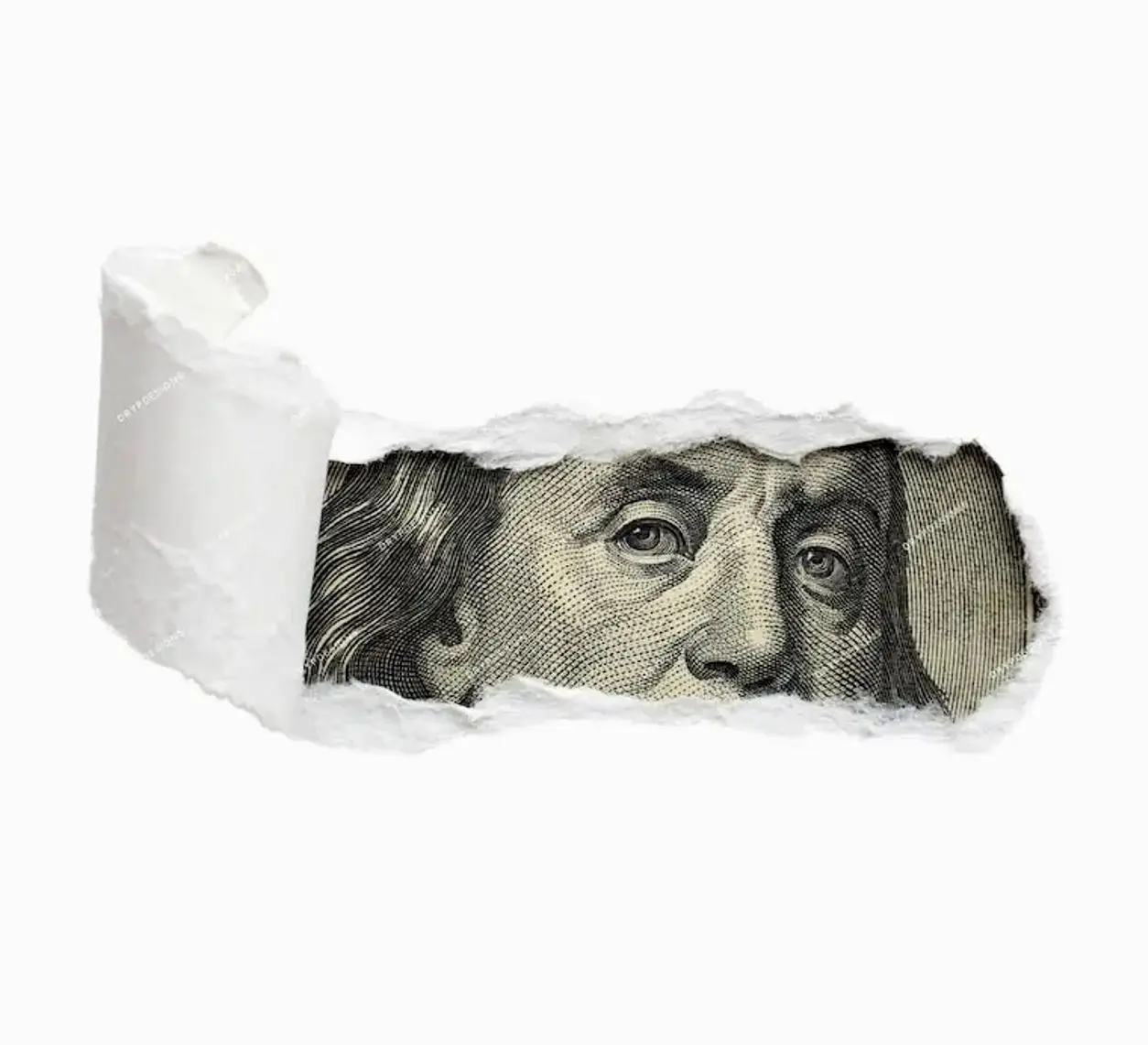 Ben Franklin Money Sticker, Vinyl Sticker - Cars, Trucks, Laptops, Coolers, Toolboxes, Windows & More Waterproof Vinyl Sticker