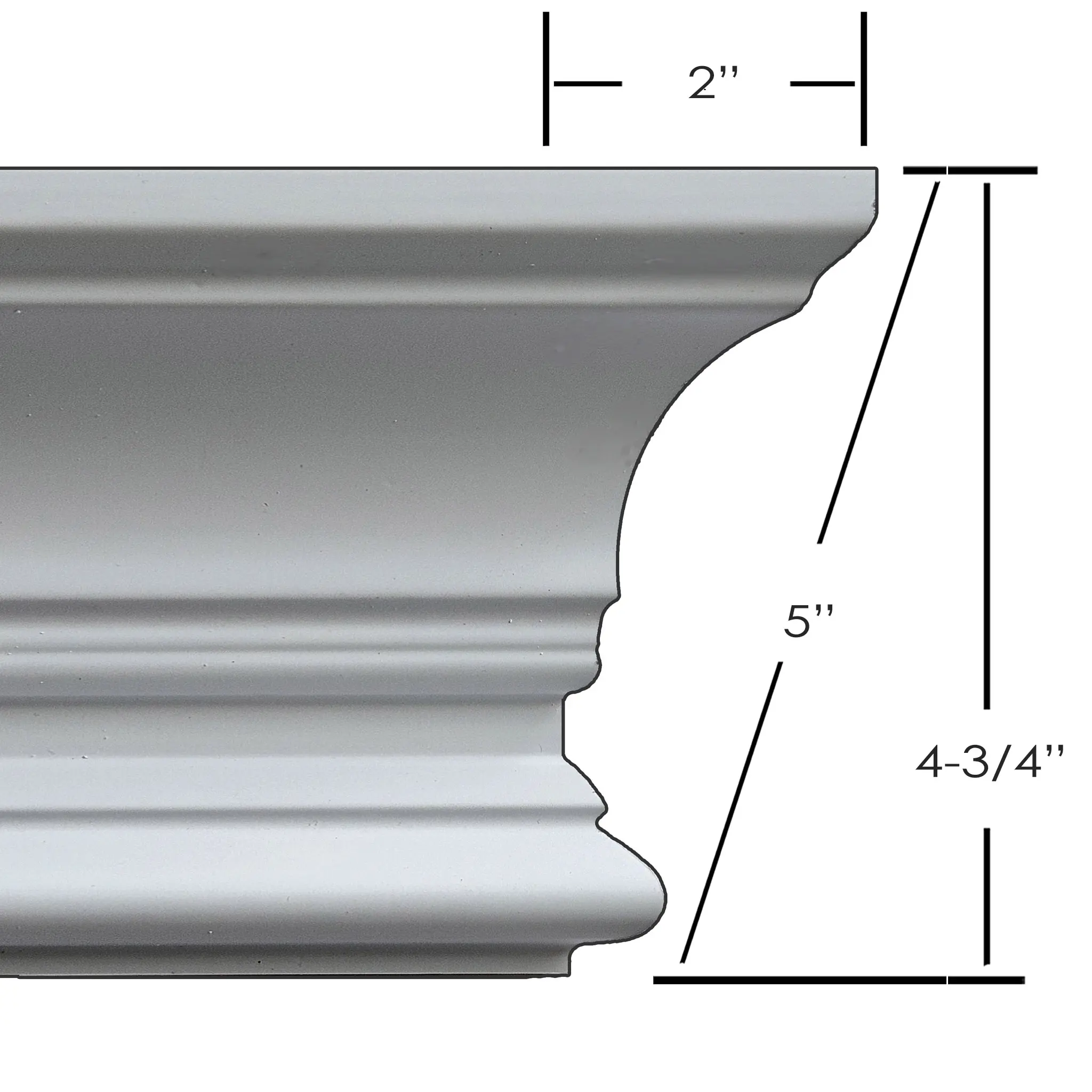 Easy Crown Molding Sample Pack - 6" sample of our top  Easy Crown Molding profiles.