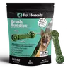 Brush Buddies All-Natural + Long Lasting Dental Treats for Large Sized Dogs - 8 Count