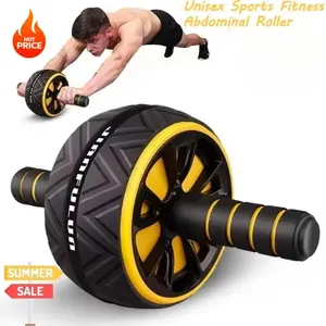 Home Indoor Fitness Equipment Ab Roller for Abdominal Workout, Slimming & Shaping Abdominal Fitness Ab Roller - Silent & Noise-Free Unisex Abdominal Workout Wheel