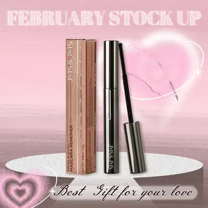 Eye Makeup Remover--JMS&JMS Hypoallergenic Waterproof Mascara Remover for Sensitive Eyes, Powerful and Fast Mascara Removal, Residue-Free, Non-Greasy, Gentle and Hydrating Cream Mascara Cleanser Feb Faves