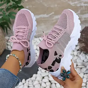 Women'S Breathable Mesh Sports Shoes, Korean Version Casual Sock Shoes, Lightweight And Soft Sole, Casual Hiking Shoes, Elastic Ankle Cushioning, Stable Support, Running Shoes, Easy To Wear, Soft Soled White Shoes, All Season Sports Shoes