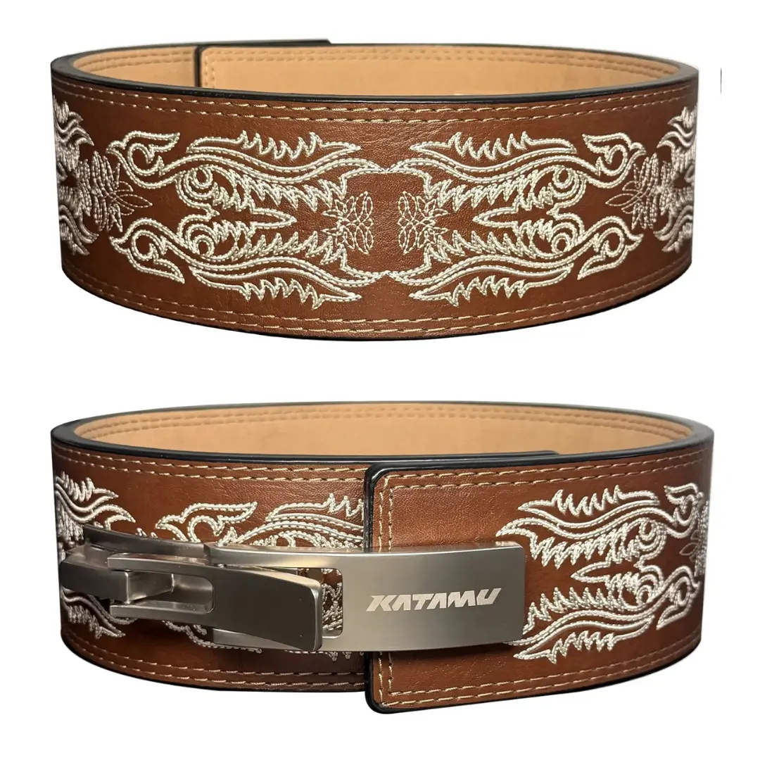 KATAMU Bronco 10mm Lever Lifting Belt, Workout Gear, Fitness Equipment, Weight Training Equipment For Fitness & Weight Training