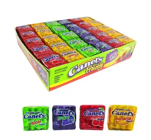 Canels Fruity Chewing Bubbe Gum Frutal Chicle Frutal Candy 60 Pieces Canels Fruity Chewing Bubbe Gum Frutal Chicle Frutal Candy 60 Pieces