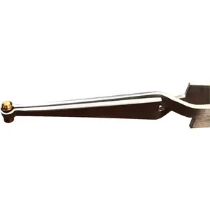 Lock Pinning Cross Locking Tweezers - Stainless Steel for Locksmith Rekeying Kit Tools and Pinning Mat