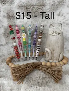 Tall Bling Rhinestone Pens/Claim on Live Show