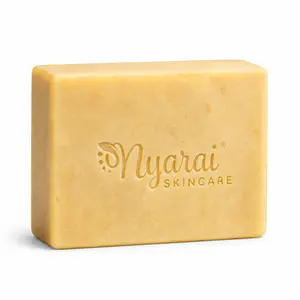 Turmeric Kojic Acid Brightening Soap with Honey for Gentle Cleansing and Hydration