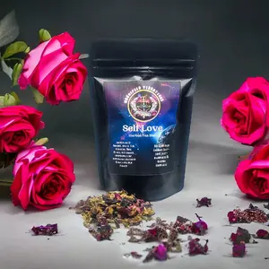 Self Love Tea for Self- Worth, Self-Acceptance, Loss & Healing | Specialty Tea | Tea for Inner Healing | Tea for Self Love & Healing | Tea for Personal Growth | Comforting Tea for Loss | Empowerment Tea Blend | Tea for Spiritual Healing