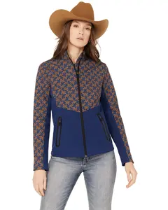 Rank 45 Women's 45&Reg; Fannie Geo Print Softshell Jacket - Rwfa22o17