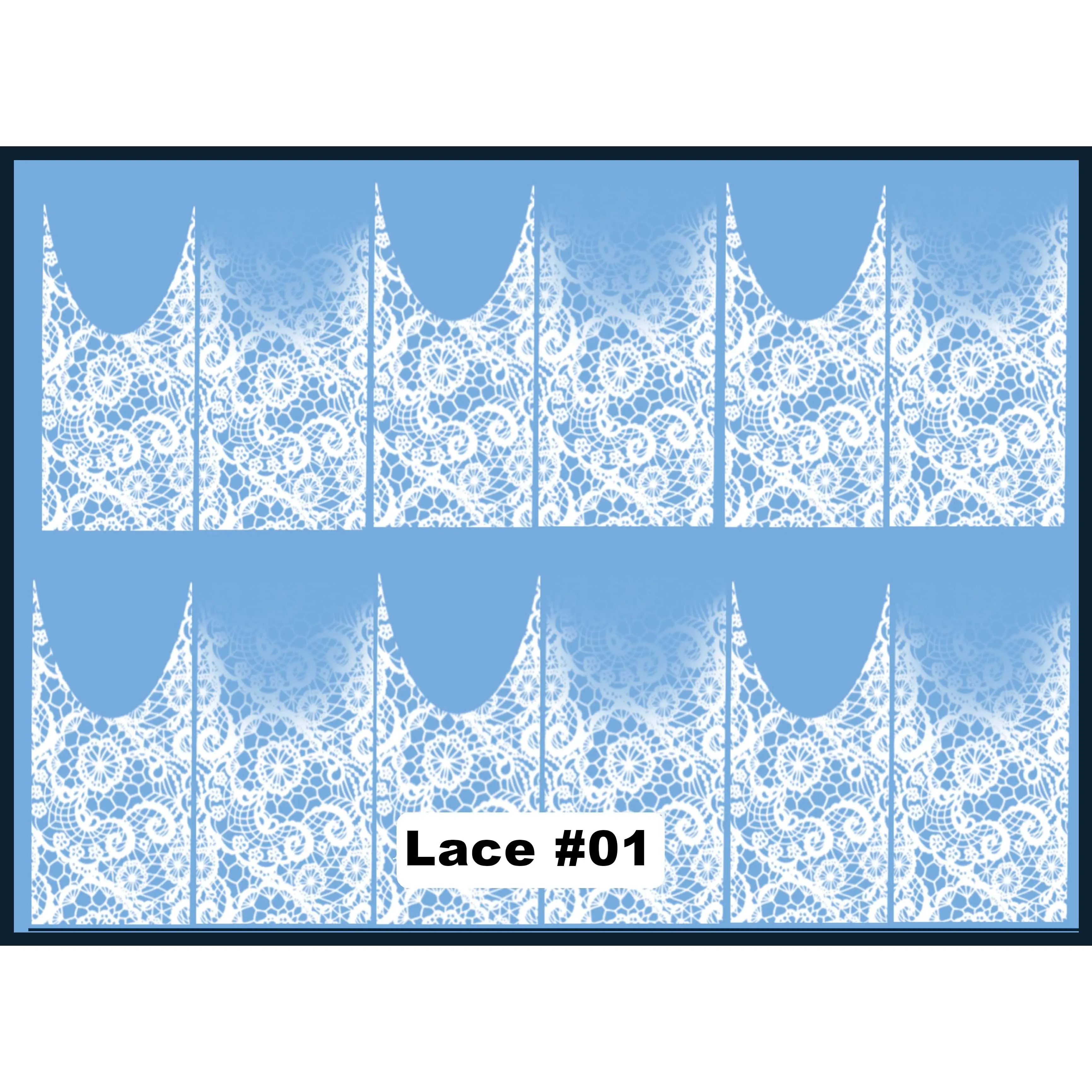 Lace Water Decals