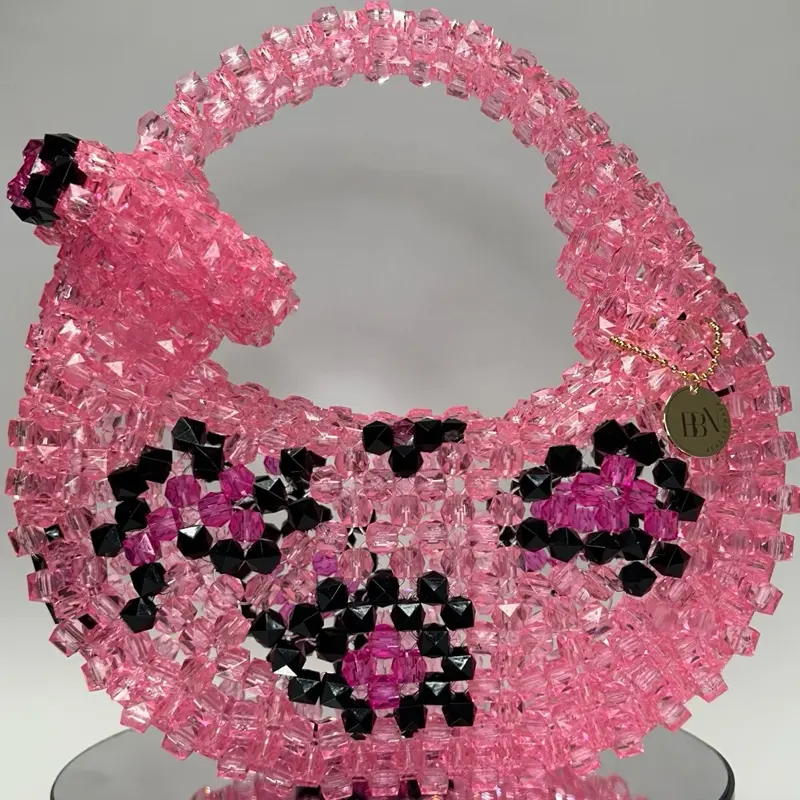Olaedo Handmade Beaded Bag for Outing and Events - unique Color, Unique Design, Handmade with Beads