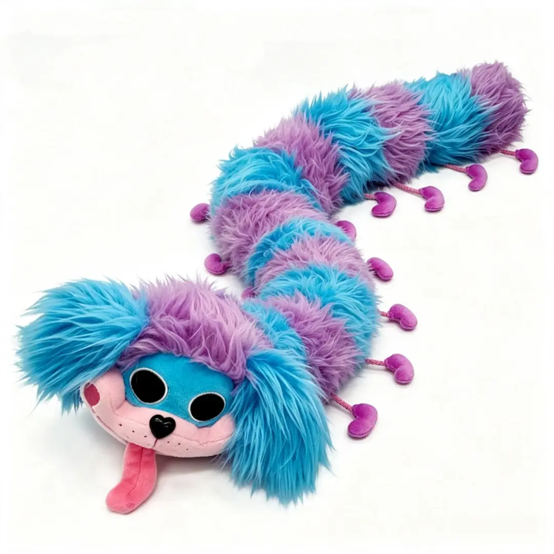 Poppy Playtime PJ Pug-a- Pillar 23.6in plushies，plushie dreadfuls,dreadful plushies