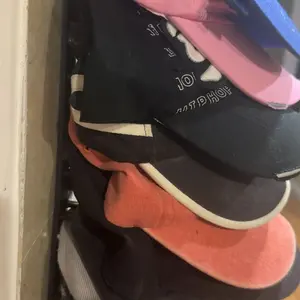 Hat Hook for Wall 2 Pack Hat Organizer Holds Up to 20 Hats with Strong Adhesive and 8 Screws Cap Holder for Closet Door and Bedroom B-Black - Decor