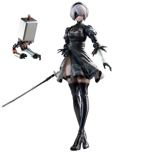 HIPLAY Nuclear Gold Reconstruction NieR: Automata Ver1.1a 2B Yorha No. 2 Type B 1/9 Scale Soft Vinyl Figurine