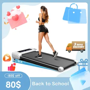 【Easy-to-read LED Screen】Walking Pad Treadmill with Incline, Under Desk Treadmills, Portable Treadmill for Home Office, Walking Pad 4 in 1 Treadmill for Walking Running, 2.5HP Compact Treadmill with Remote Control