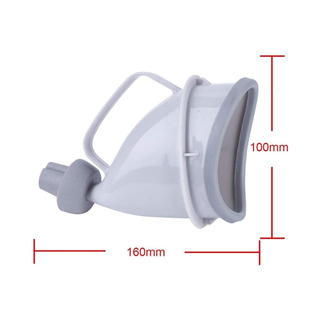 1PC Unisex Reusable Portable Urinal Device Travel Mobile Toilet Camping Pee Urinal Outdoor Emergency Sitting Standing Urination, Urine Bottles for Men, Car Urinals Travel Urinal for Men