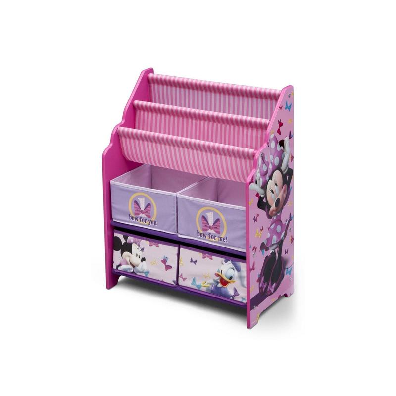 Minnie Mouse Book & Toy Organizer