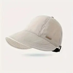 Summer Breathable Foldable Wide-brimmed Baseball Cap Women Sun Hat UV Protection