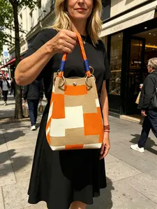 Women Handbag, Casual Commuter Handbag - Multifunctional Shoulder Bag With Secure Buckle Closure Design, Large Capacity Tote Bag, Wrist Bag, Suitable For Travel, Outdoor, Commuting And Daily Use, Sturdy Handle, Fashion Accessories