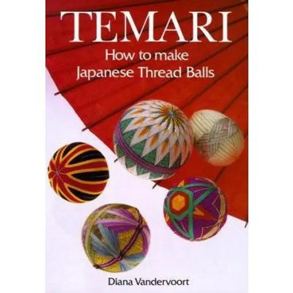 USED Book - Temari: How to Make Japanese Thread Balls by Diana Vandervoort (Paperback) - english